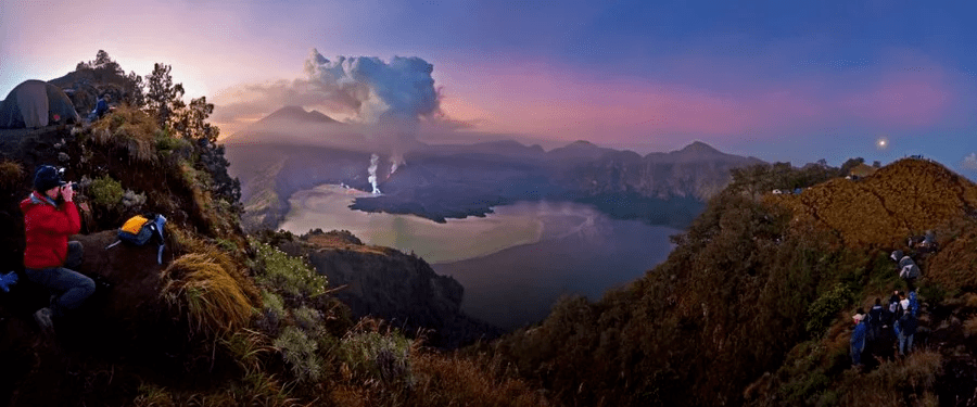 山地旅遊愛好者趨之若鶩——印尼火山_林賈_賈尼_via