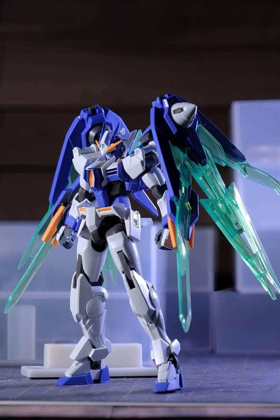 "快"也能好,00高达潜行者弧光小改,干净漂亮涂装_公众_模型_机体