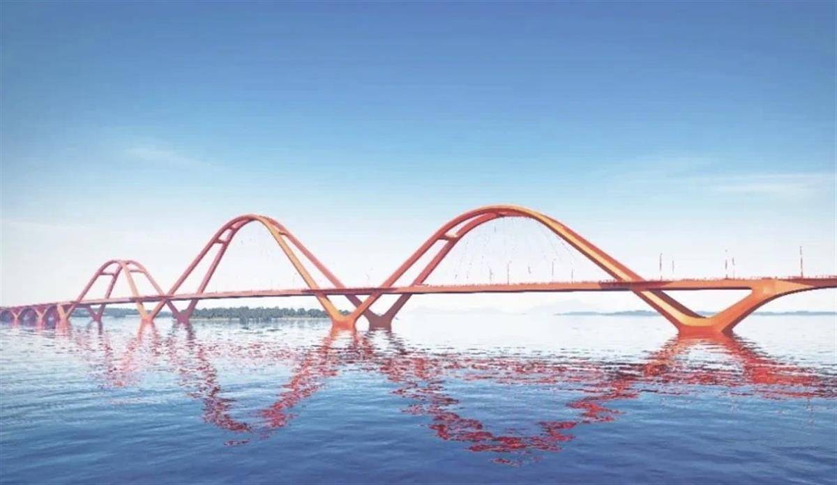 12月18日上午,s122武汉至咸宁出口公路武汉段天子山大桥项目举行开工