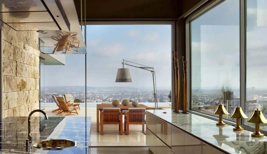 【季裕棠私宅处女秀】美国好莱坞别墅设计 · 山中之家_搜狐网