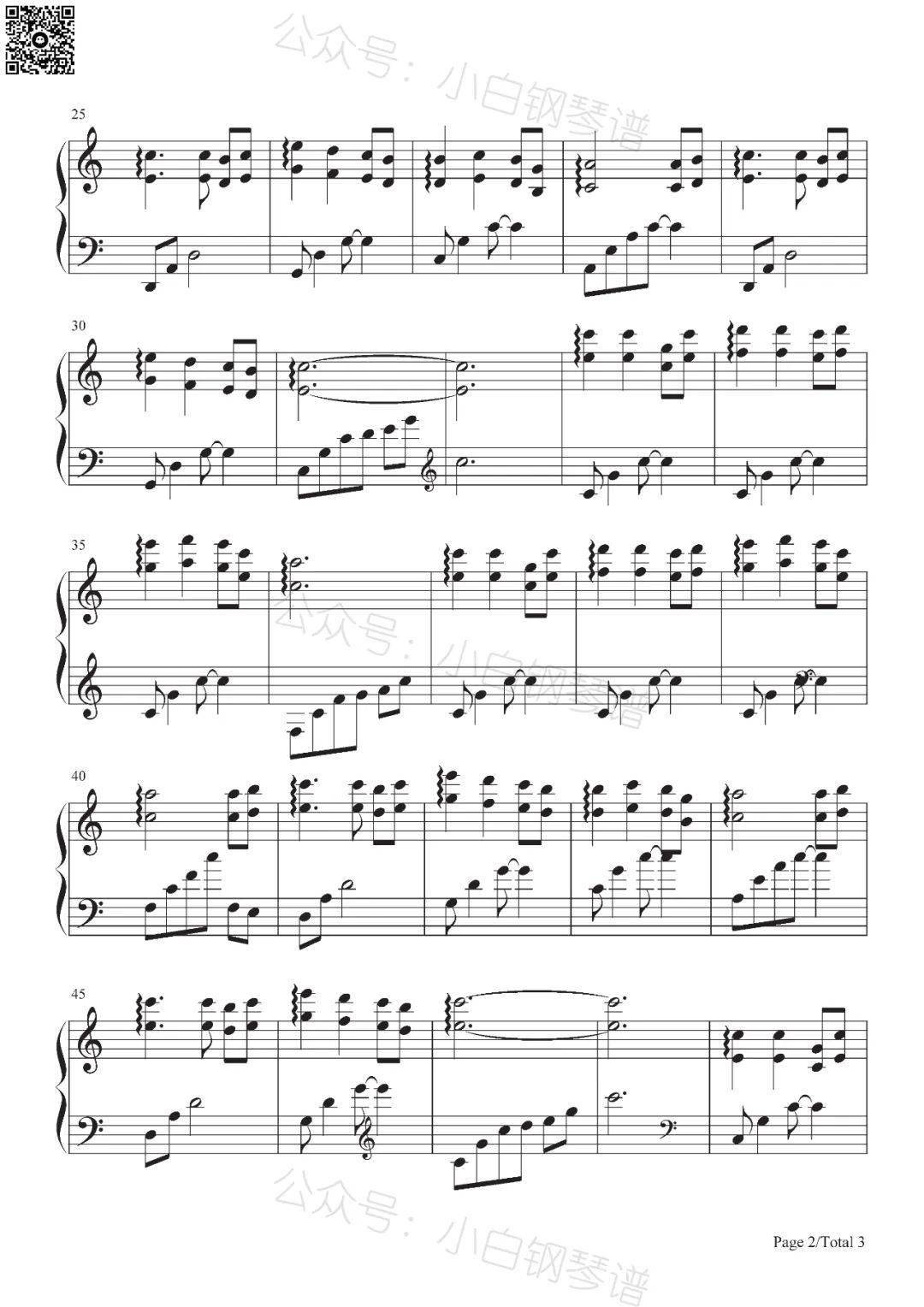 「琴谱︱晴空」-《灌篮高手》背景插曲(含简谱)