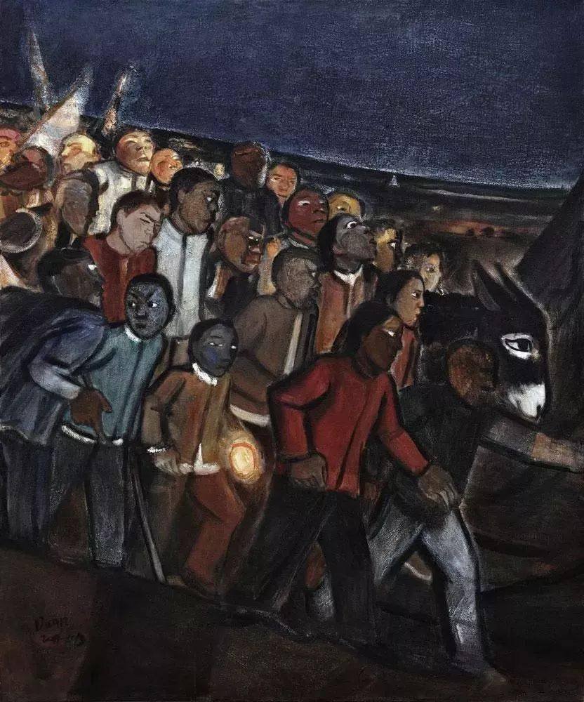 段正渠 300_cm_布面_油画