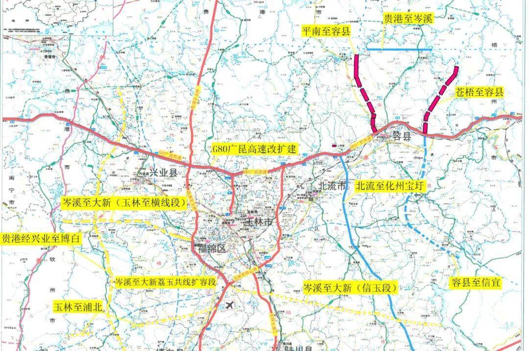 广西多条高速公路获批_容县_项目_建设