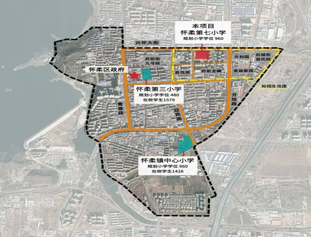 北京怀柔七小开工,引入中关村三小办学,预计2025年9月招生_建设_城区