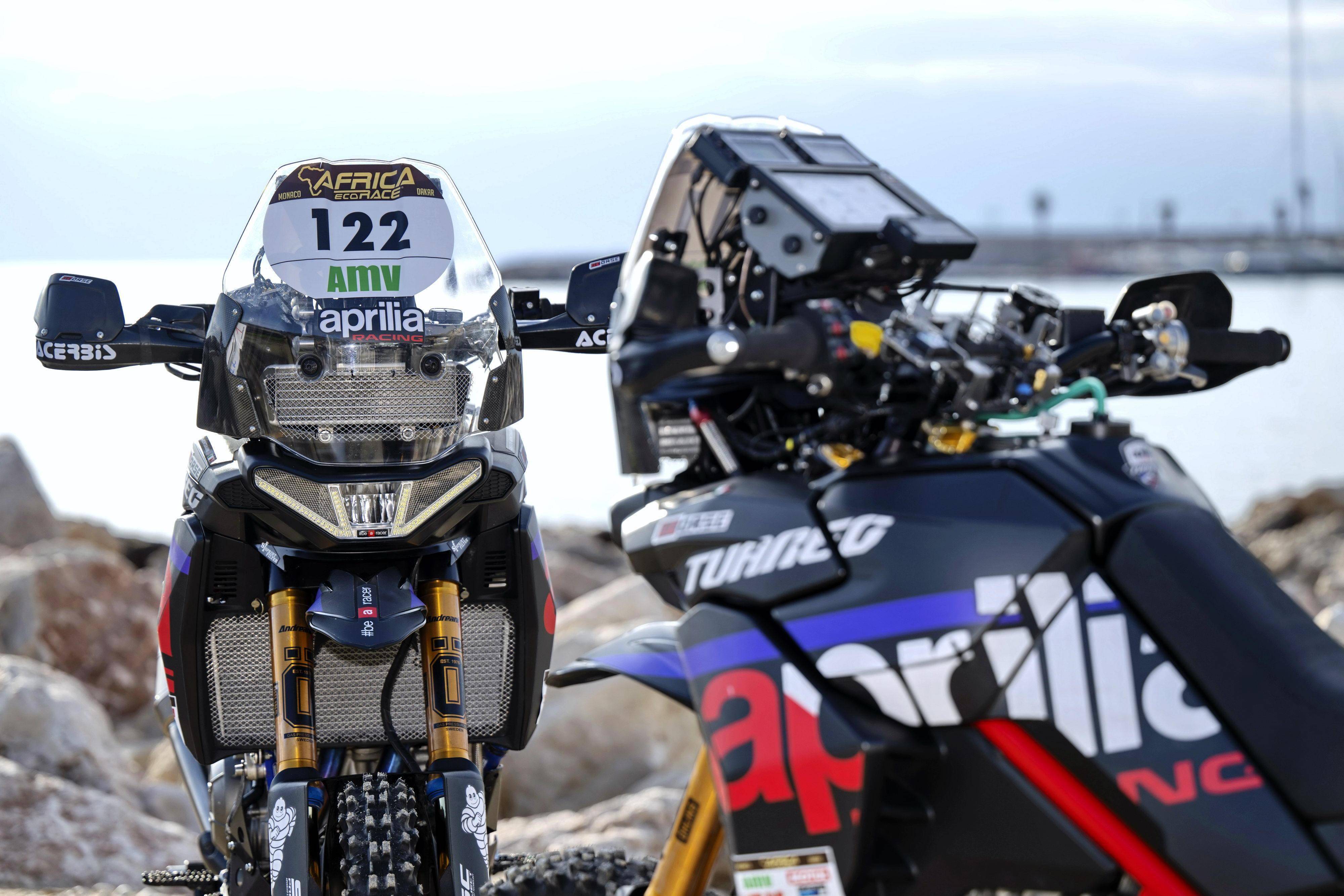 阿普利亚 tuareg 660 拉力赛车亮相 2024 非洲拉力赛_比赛_africa