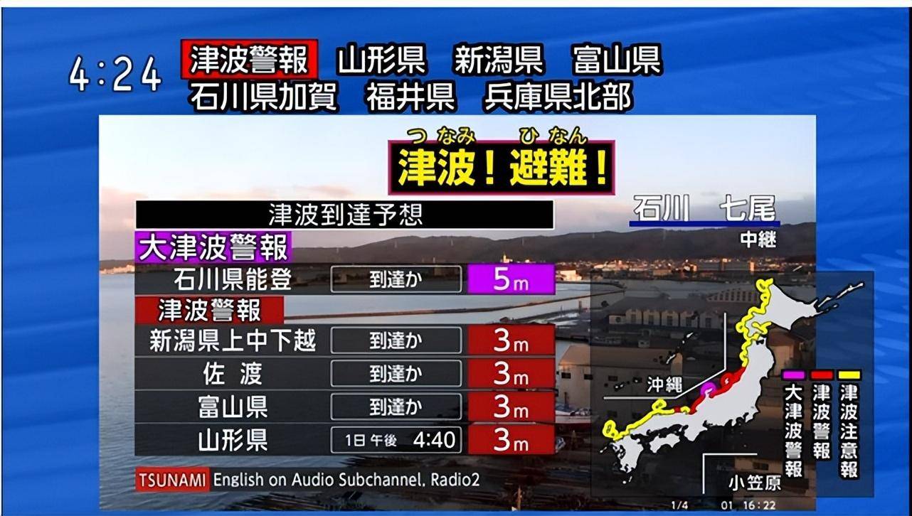 韓國突發地震海嘯!日本一火山噴發,煙柱高達1600米_縣