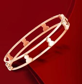 qeelin 新品wuluwulu系列玫瑰金葫芦项链,小红绳手链上线京东 解锁