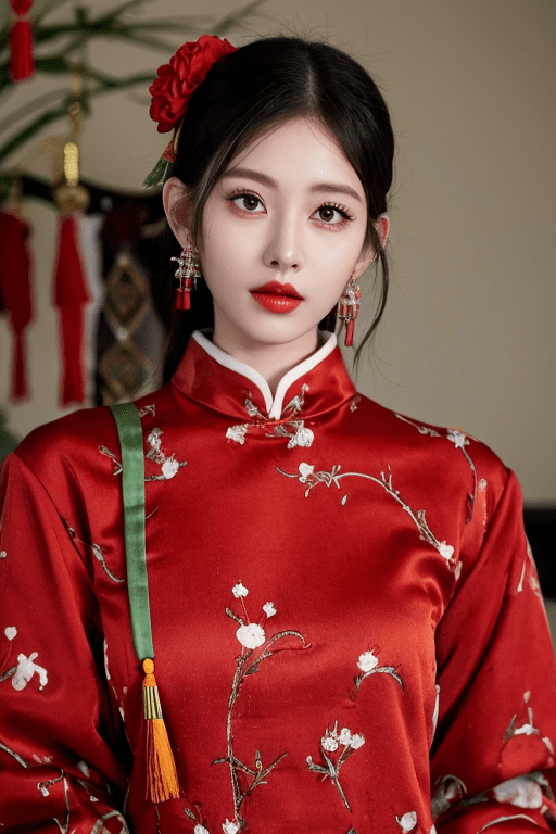 华丽古装的唯美画卷_魅力_感觉_照片